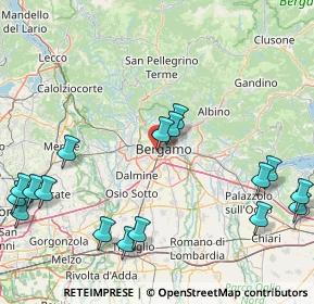 Mappa Via Giacomo Leopardi, 24127 Bergamo BG, Italia (21.56118)