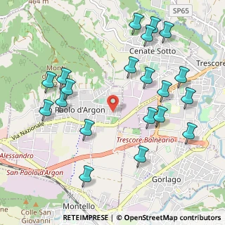 Mappa Via G. Pascoli, 24060 San Paolo d'Argon BG, Italia (1.172)