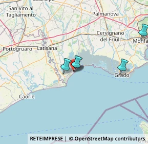 Mappa Viale Venezia, 33054 Lignano Sabbiadoro UD, Italia (33.80692)