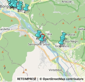 Mappa Via 11 Settembre, 13037 Serravalle Sesia VC, Italia (3.30588)