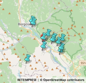 Mappa Via 11 Settembre, 13037 Serravalle Sesia VC, Italia (2.60917)