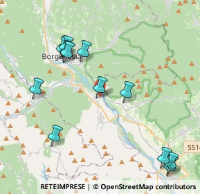 Mappa Via 11 Settembre, 13037 Serravalle Sesia VC, Italia (4.55769)