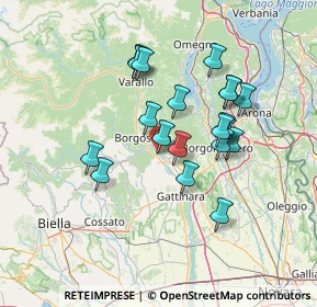 Mappa Via 11 Settembre, 13037 Serravalle Sesia VC, Italia (12.131)
