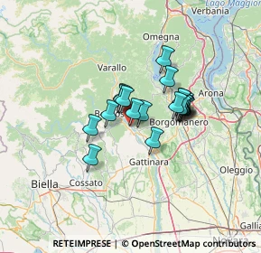 Mappa Via 11 Settembre, 13037 Serravalle Sesia VC, Italia (9.0735)