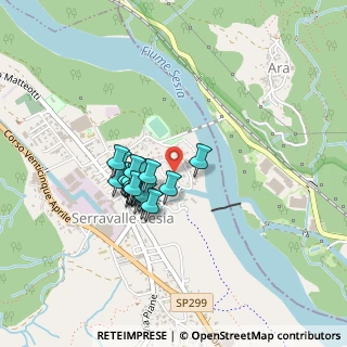 Mappa Via 11 Settembre, 13037 Serravalle Sesia VC, Italia (0.3)