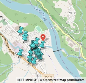 Mappa Via 11 Settembre, 13037 Serravalle Sesia VC, Italia (0.422)