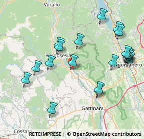 Mappa Via 11 Settembre, 13037 Serravalle Sesia VC, Italia (8.876)