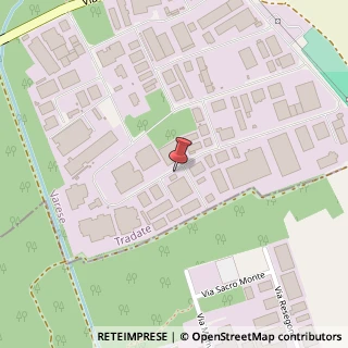 Mappa Via Pavia, 12, 21049 Tradate, Varese (Lombardia)