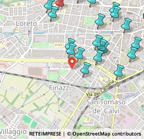 Mappa Via Vittorio Alfieri, 24127 Bergamo BG, Italia (0.5855)