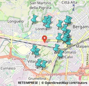 Mappa Conad Bergamo Carducci, 24127 Bergamo BG, Italia (0.8825)