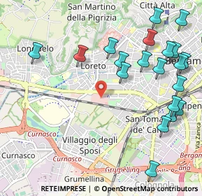 Mappa Conad Bergamo Carducci, 24127 Bergamo BG, Italia (1.283)