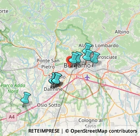 Mappa Conad Bergamo Carducci, 24127 Bergamo BG, Italia (5.09636)