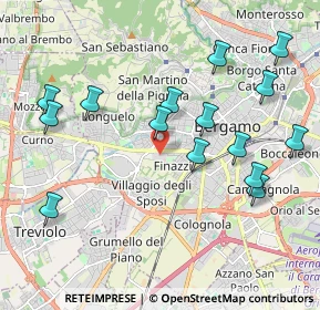 Mappa Conad Bergamo Carducci, 24127 Bergamo BG, Italia (2.168)