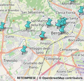 Mappa Conad Bergamo Carducci, 24127 Bergamo BG, Italia (2.32091)