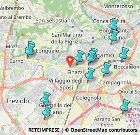 Mappa Conad Bergamo Carducci, 24127 Bergamo BG, Italia (2.21)