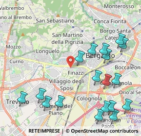 Mappa Conad Bergamo Carducci, 24127 Bergamo BG, Italia (2.58056)