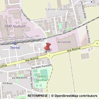 Mappa Via Valtrighe, 1, 24030 Terno d'Isola, Bergamo (Lombardia)