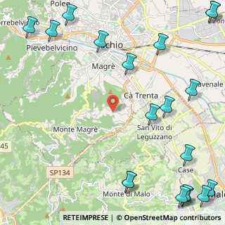 Mappa Contrà Monti, 36015 Schio VI, Italia (3.54158)