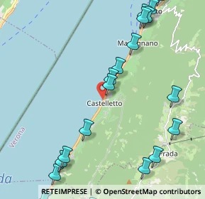 Mappa Via Nascimbeni, 37010 Brenzone sul Garda VR, Italia (2.901)