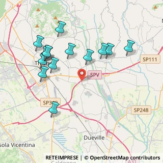 Mappa Via Quartieri, 36030 Sarcedo VI, Italia (4.13143)
