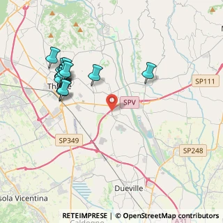 Mappa Via Quartieri, 36030 Sarcedo VI, Italia (4.27929)