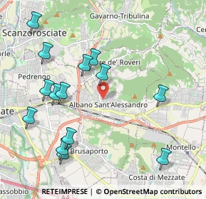 Mappa 24061 Albano Sant'Alessandro BG, Italia (2.26214)