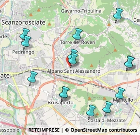 Mappa 24061 Albano Sant'Alessandro BG, Italia (2.36357)