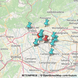 Mappa Via Comello, 36028 Rossano Veneto VI, Italia (8.78538)