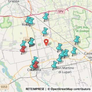 Mappa Via Comello, 36028 Rossano Veneto VI, Italia (4.2025)