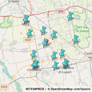 Mappa Via Comello, 36028 Rossano Veneto VI, Italia (4.20588)