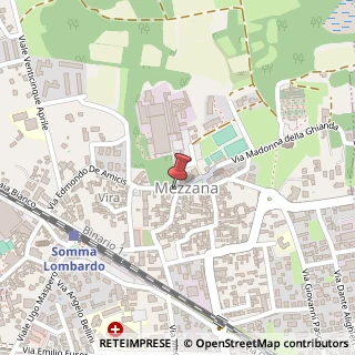 Mappa Via De Amicis Edmondo, 54, 21019 Somma Lombardo, Varese (Lombardia)
