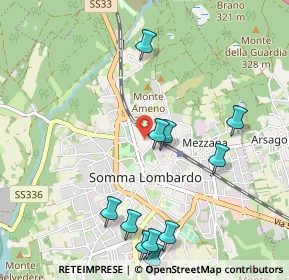 Mappa Via Cadorna Luigi, 21019 Somma Lombardo VA, Italia (1.17545)