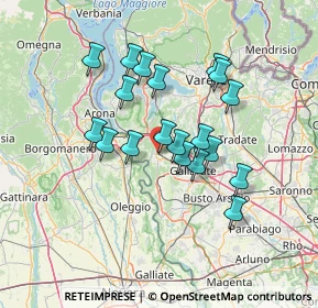 Mappa Via Cadorna Luigi, 21019 Somma Lombardo VA, Italia (11.67263)