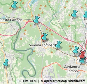 Mappa Via Cadorna Luigi, 21019 Somma Lombardo VA, Italia (5.96)