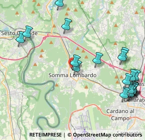 Mappa Via Cadorna Luigi, 21019 Somma Lombardo VA, Italia (5.4375)