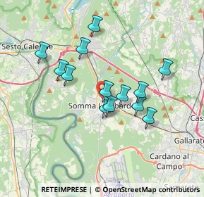 Mappa Via Cadorna Luigi, 21019 Somma Lombardo VA, Italia (3.03231)