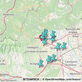 Mappa San Vito Di Leguzzano, 36030 San Vito di Leguzzano VI, Italia (11.69909)