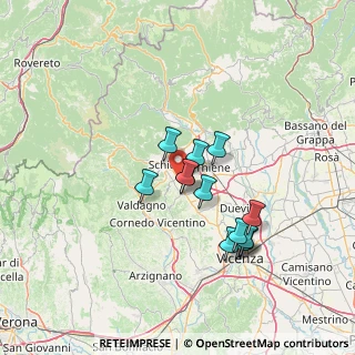 Mappa Via John Fitzgerald Kennedy, 36030 San Vito di Leguzzano VI, Italia (11.58846)