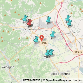 Mappa San Vito Di Leguzzano, 36030 San Vito di Leguzzano VI, Italia (4.00091)