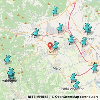 Mappa San Vito Di Leguzzano, 36030 San Vito di Leguzzano VI, Italia (6.31941)