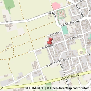 Mappa Via Angera,  21, 21050 Cairate, Varese (Lombardia)