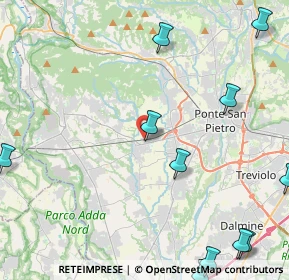 Mappa Via II Giugno, 24030 Terno D'isola BG, Italia (6.27091)