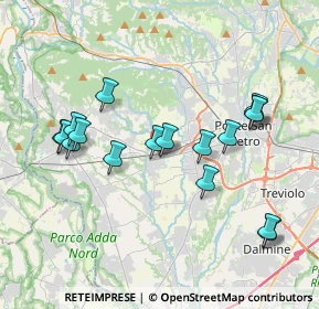 Mappa Via II Giugno, 24030 Terno D'isola BG, Italia (3.81529)