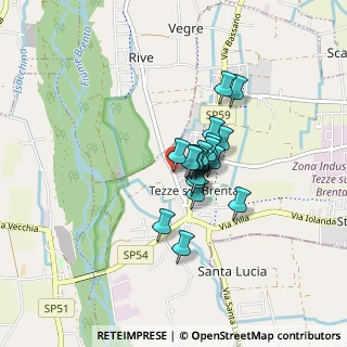 Mappa Via Goffredo Mameli, 36056 Tezze sul Brenta VI, Italia (0.4935)