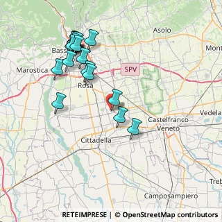 Mappa Via Seconda Strada 21 Zona Industriale Mottinello, 36028 Rossano Veneto VI, Italia (8.5825)