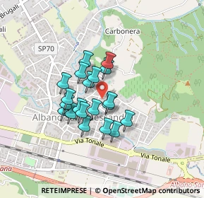 Mappa Via Amerigo Vespucci, 24061 Albano Sant'Alessandro BG, Italia (0.3045)