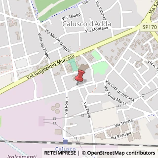 Mappa Via Donizetti Gaetano, 65 a, 24033 Calusco d'Adda, Bergamo (Lombardia)