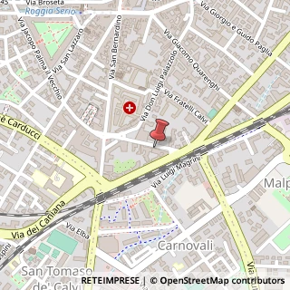 Mappa Via Evaristo Baschenis, 11, 24122 Bergamo, Bergamo (Lombardia)
