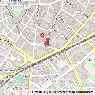 Mappa Via Evaristo Baschenis, 9, 24122 Bergamo, Bergamo (Lombardia)