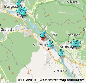 Mappa Vicolo Fossale, 13037 Serravalle Sesia VC, Italia (2.62545)